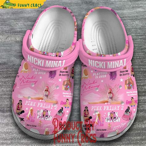 Nicki Minaj Crocs - Discover Comfort And Style Clog Shoes With Funny Crocs