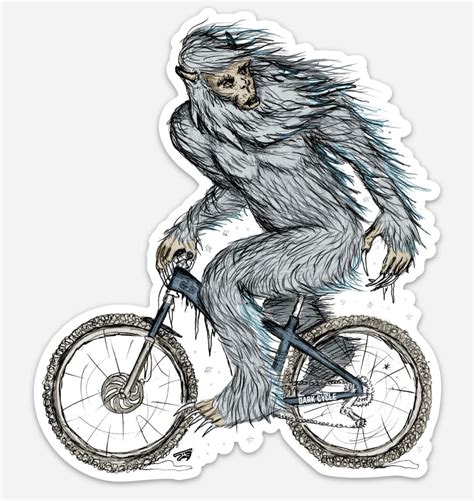 Yeti Sticker Yeti Vinyl Sticker for Laptops, Cars, Water Bottles High-quality, Durable Stickers ...