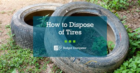 how to get rid of old tires
