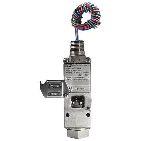 Ccs Gze Pressure Switch