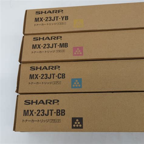 Yahoo オークション SHARP シャープ トナーカートリッジ MX 23JT BB