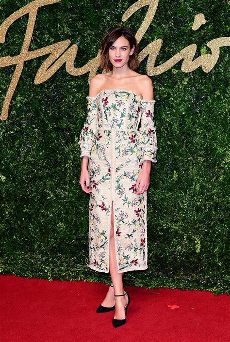 La Estrella De Los British Fashion Awards 2015 Tiene Un Nombre Alexa Chung