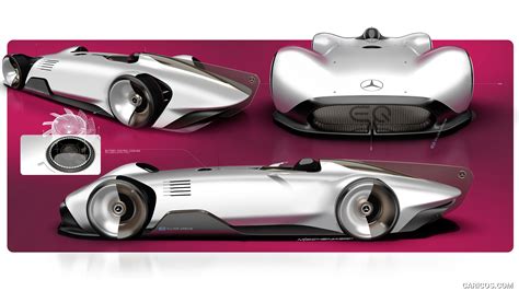 Mercedes Benz Vision Eq Silver Arrow Concept Design Sketch Caricos