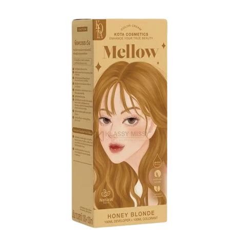 Kota Cosmetics Hair Color Cream Mellow Honey Blonde