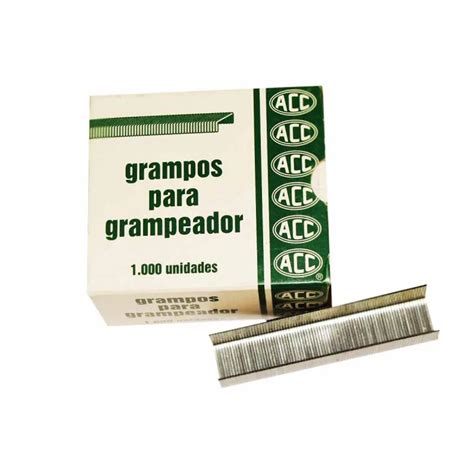 Grampo Grampeador Galvanizado Un Acc Livraria Bar O