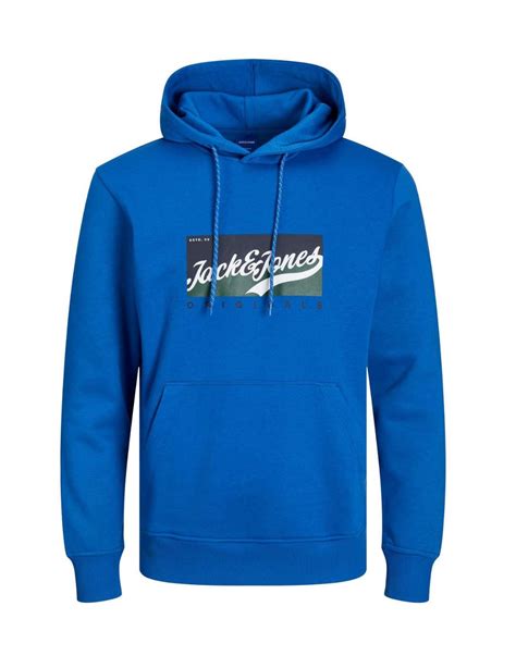 Sudadera Jack Jones Becks Azul Para Hombre B