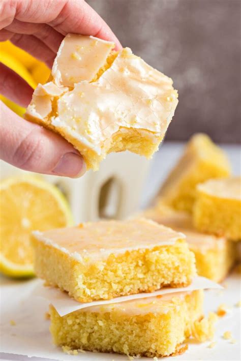 The Best Lemon Brownies With Glaze Top Recipes