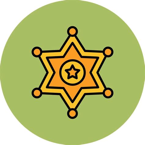 Sheriff Badge Vector Icon 31449394 Vector Art At Vecteezy