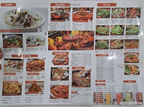 Selalu Diperbarui Menu Sentosa Seafood Muara Karang