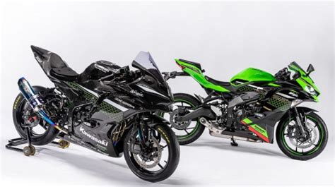 Kawasaki Ninja Zx 25r Race Spec Bike Unveiled Zigwheels