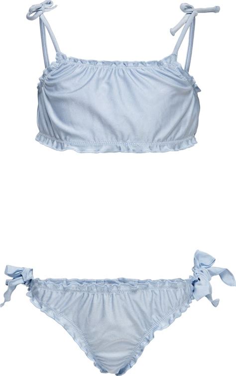 ONLY KOGIRENA WRINKLE UV50 BIKINI Meisjes Bikini Maat 146 152 Bol
