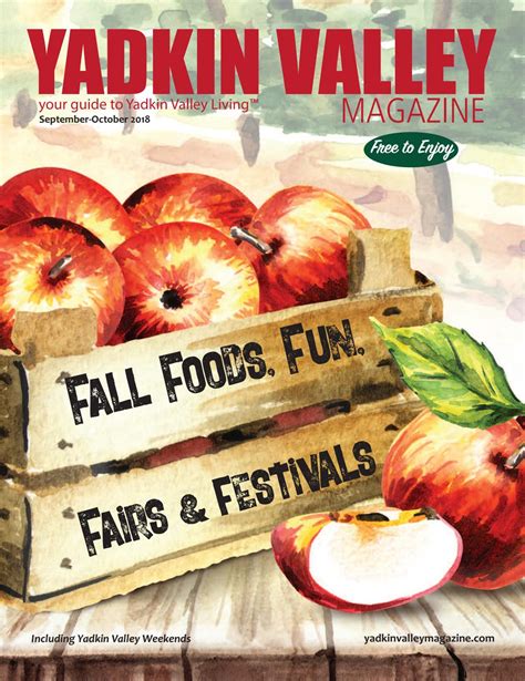 Yadkin Valley Magazine Sept October 2018 By Yadkin Valley Magazine Issuu