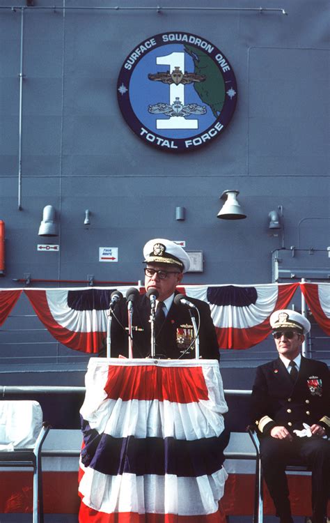 Vice Admiral Harry C Schrader Jr Commander Naval Surface Force Us