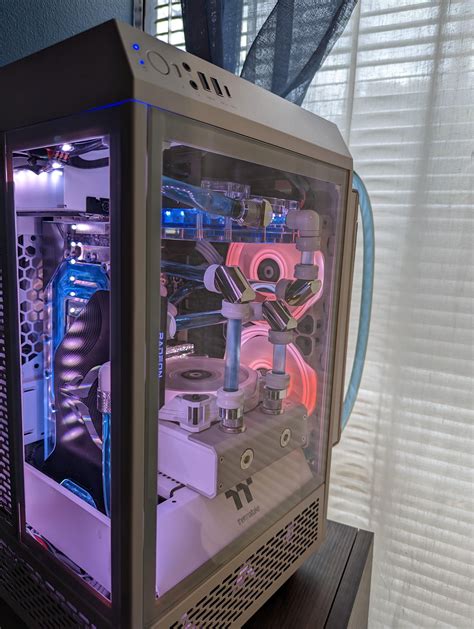 Thermaltake Tower 100 Build! : r/watercooling