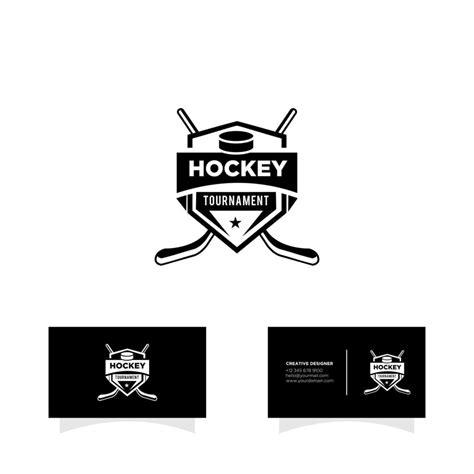 Hockey Ice Team Logo Icon Design 5905724 Vector Art At Vecteezy