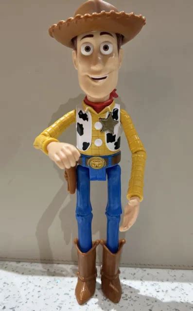 Disneypixar Toy Story 4 True Talkers Woody 9 Talking Mattel Figure