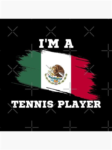 Mexican Tennis Player Tennis Players From Mexico Poster For Sale By