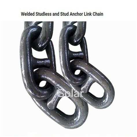 Marine Stud Link Anchor Chain Galvanized Mooring Swivel Shackles