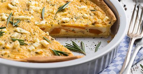 Recette Quiche La Feta Et La Patate Douce Marie Claire