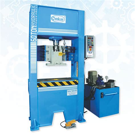 Fix Frame Hydraulic Press Machine Color Blue Paint Coated At Best