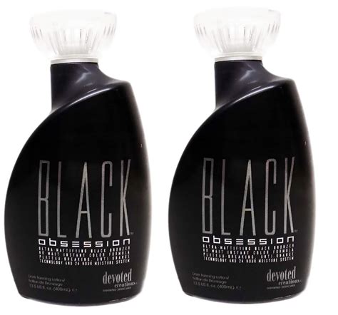 Pack Devoted Creations Black Obsession Tanning Lotion Oz