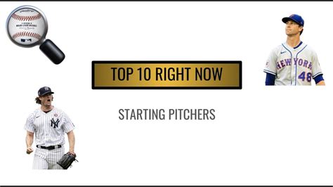 Top 10 Starting Pitchers Right Now 22 YouTube