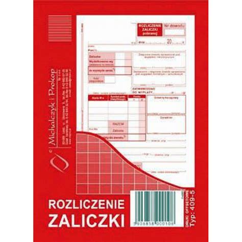 Rozliczenie Zaliczki