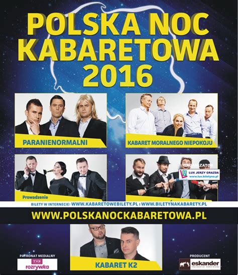 Polska Noc Kabaretowa 2016 Bilety Online Opis Recenzje 2024 2025