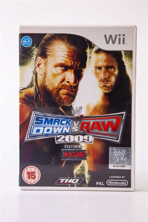 WWE SmackDown Vs RAW 2009 Featuring ECW Wii Nintendopusheren