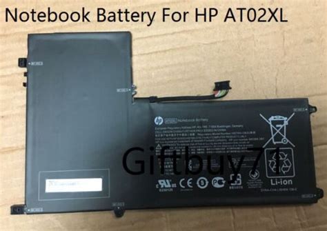 Original At02xl Battery For Hp Elitepad 900 G1 Hstnn C75c Hstnn Db3u 25wh 7 4v Ebay