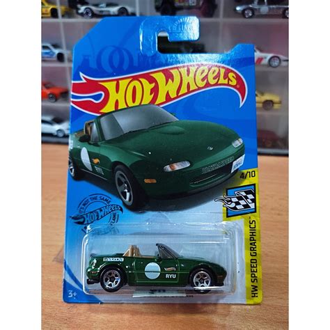 Hot Wheels Mazda Mx Miata Kroger Exclusive Shopee Malaysia