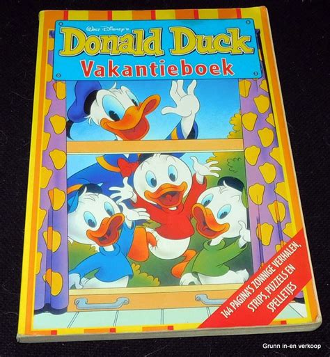 Donald Duck Vakantieboek 2002 Vakantie Winterboek Vintage Collector