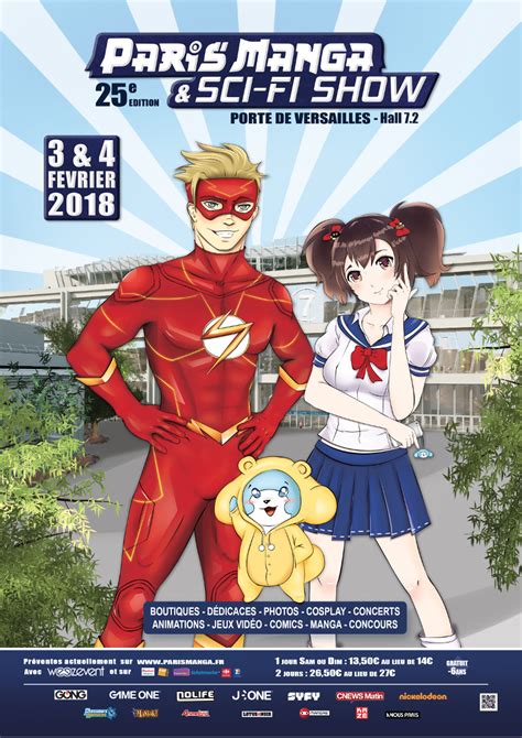 25e Paris Manga à la Porte de Versailles Les 3 et 4 février 2018