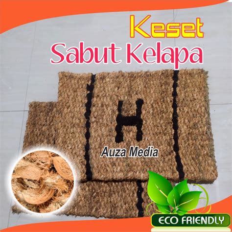 Jual Keset Lantai Sabut Kelapa X Cm Keset Tepes Keset Sepet