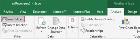 How To Connect A Single Slicer To Multiple Pivot Tables In Excel