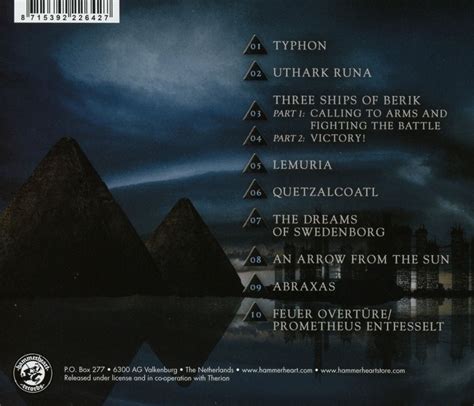 Therion Lemuria Cd Jpc