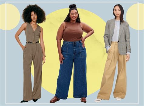 Best Wide Leg Trousers 2022 Tailored Satin And More The Independent