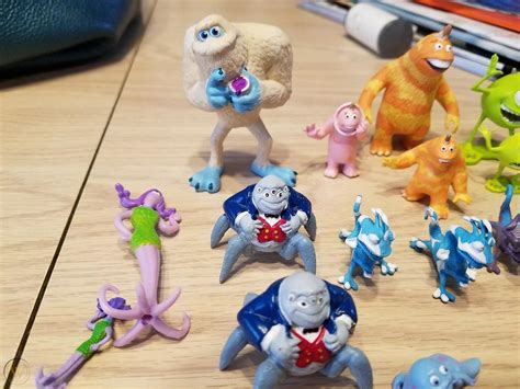 Monsters Inc Pvc Figure Lot Disney Pixar Set Over 30 Thaddeus Bile Included 2001 1917118022