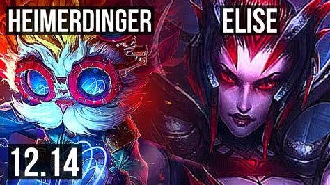 Heimerdinger Seraphine Vs Elise Zeri Sup Rank Heimer