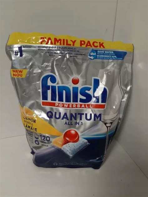 Kapsu Ki Finish Quantum Do Zmywarki Lemon Szt