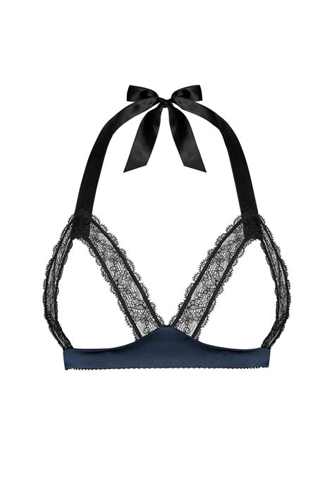 Soutien Gorge Triangle Dentelle Noire Cadolle