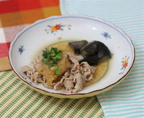 豚肉のおろしポン酢かけ 特別養護老人ホームみなと弘済園