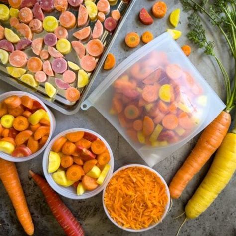 How To Freeze Carrots With Or Without Blanching Homestead And Chill