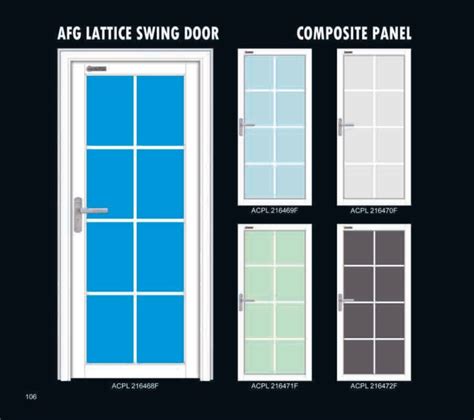 Aluminium Door 103 Art Fibreglass Aluminium Door Catalog Aluminum Door Catalog Catalog