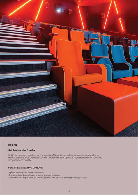 Ferco Seating Cinema Brochure R Page Created With Publitas