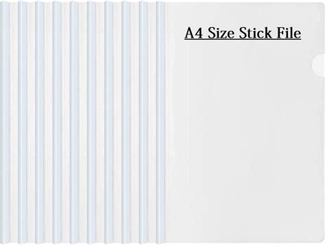 Shining Zon Report Sliding Bar Stick Strip File Folder For A Paper