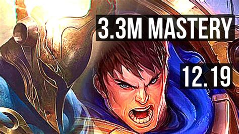 Pantheon Vs Garen Top M Mastery Games Legendary