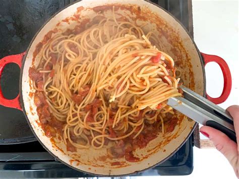 Tomato Mushroom Spaghetti Sauce