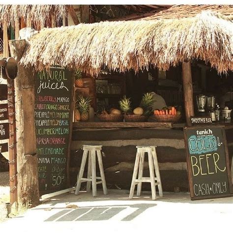 Beach Cafe Pool Bar Tiki Bars Diy Garden Bar Shed Juice Cafe