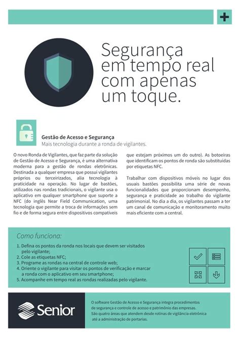 Gestão De Acesso E Segurança Senior Ronda Vigilante